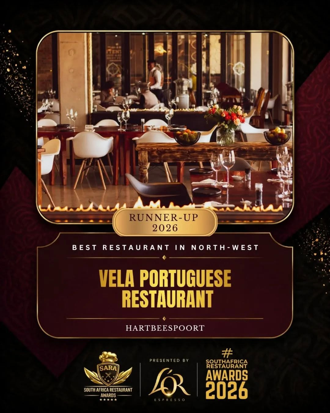 South African Restaurant Awards, Runner-Up 2026, Best Restaurant in North West